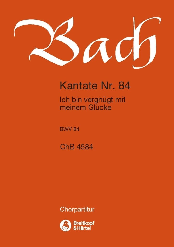 Kantate 84 Ich bin vergnügt